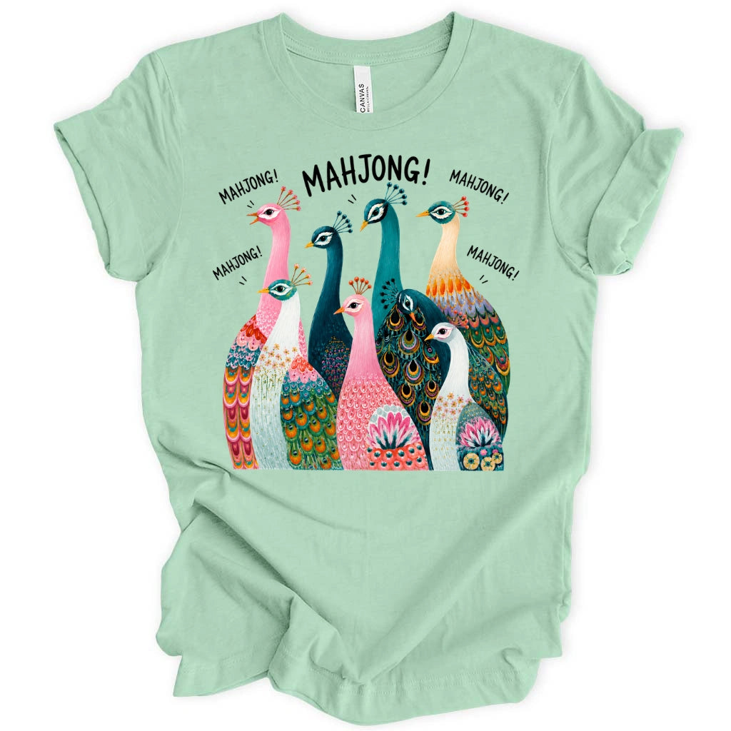 Peacock Mahjong T-Shirt