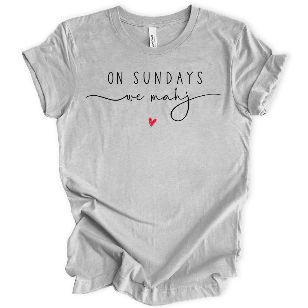 On Sundays We Mahj T-Shirt