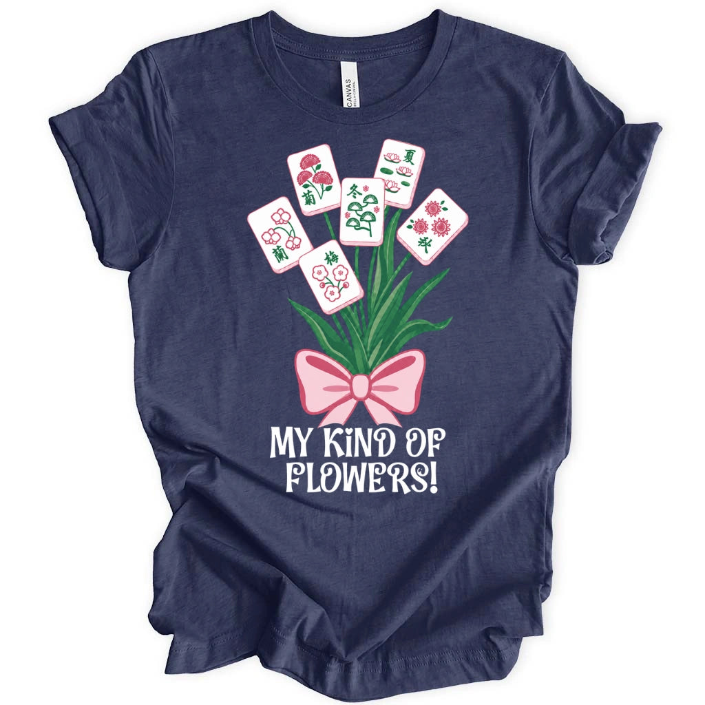 My Kind Of Flowers Mahjong T-Shirt