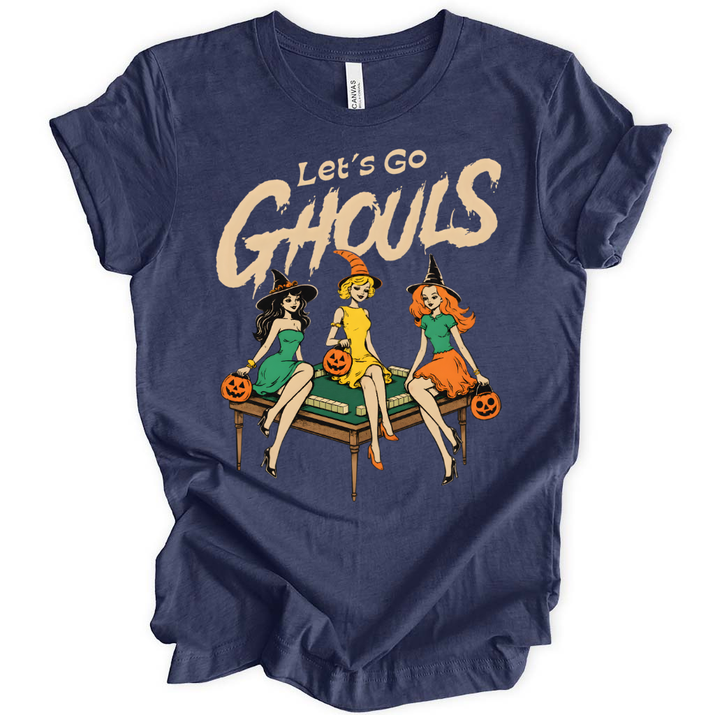 Let's Go Ghouls Mahjong T-Shirt