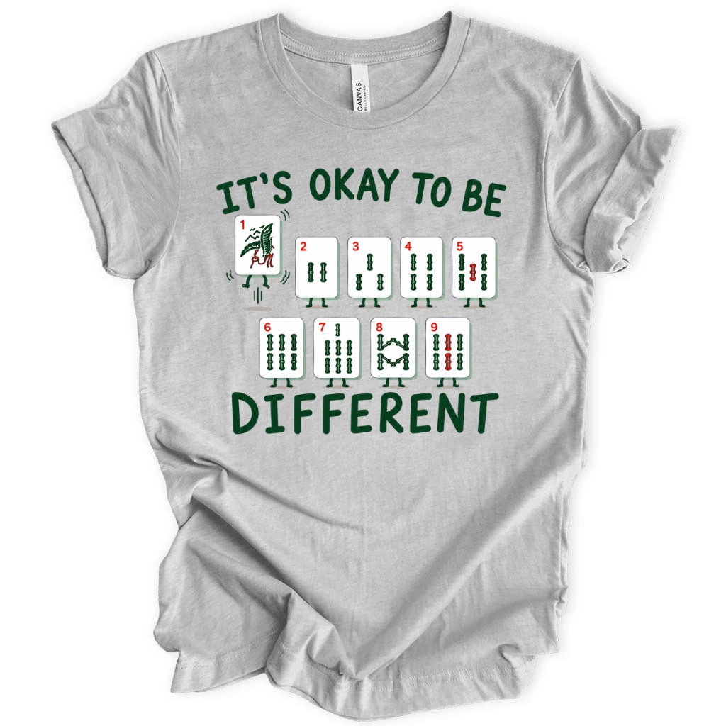 It’s Okay To Be Different Mahjong T-Shirt