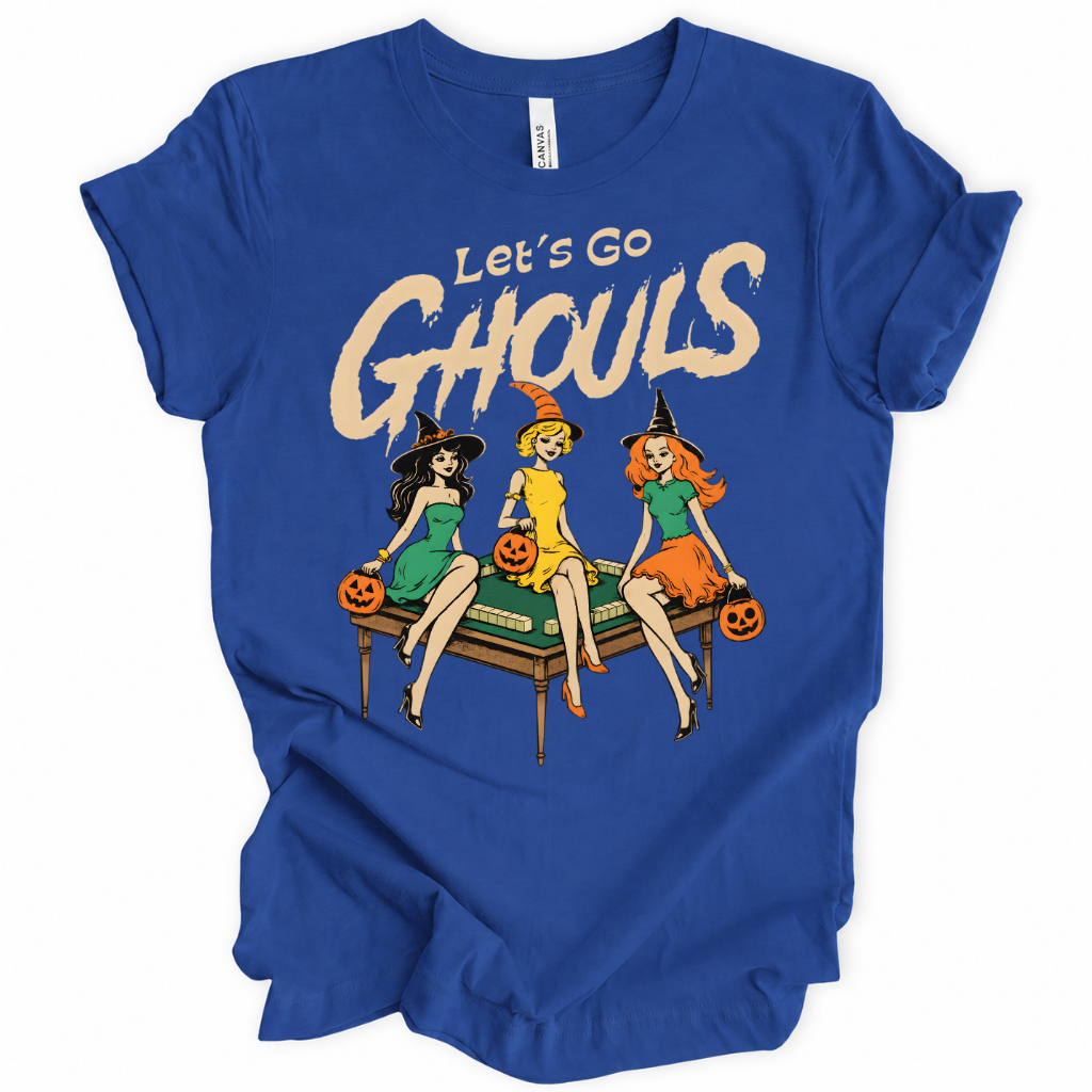 Let's Go Ghouls Mahjong T-Shirt