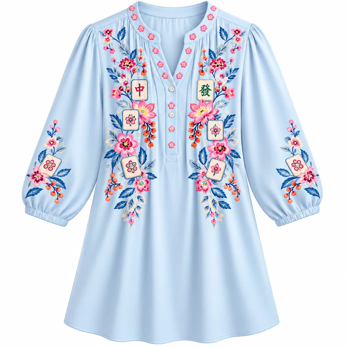 Aesthetic Tile Blouse