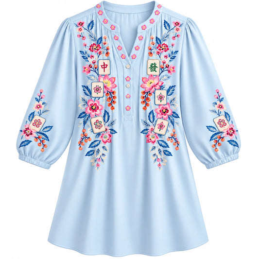 Aesthetic Tile Blouse