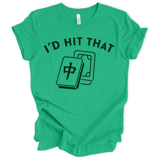 I'd Hit That Mahjong T-shirt