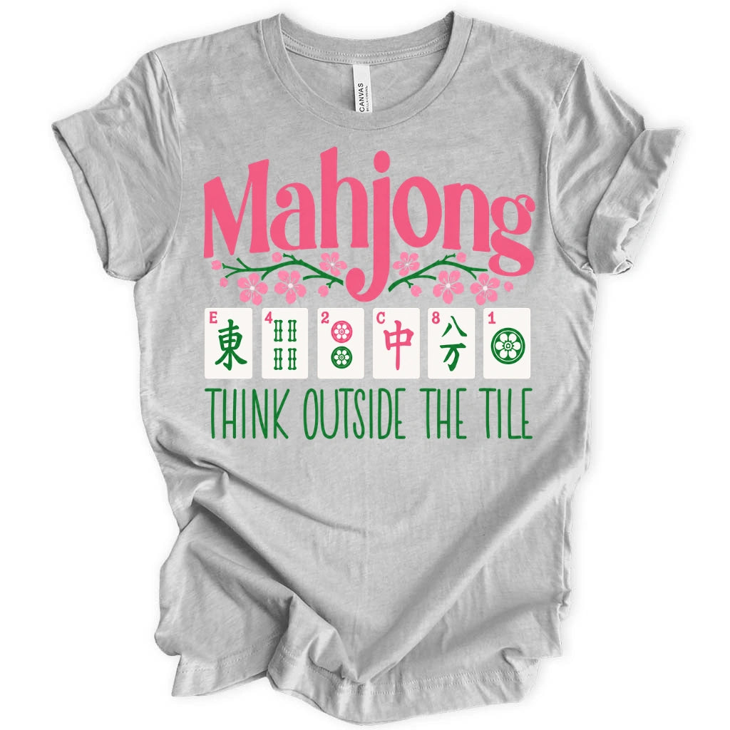 Mahjong Think Outside The Tile T-Shirt