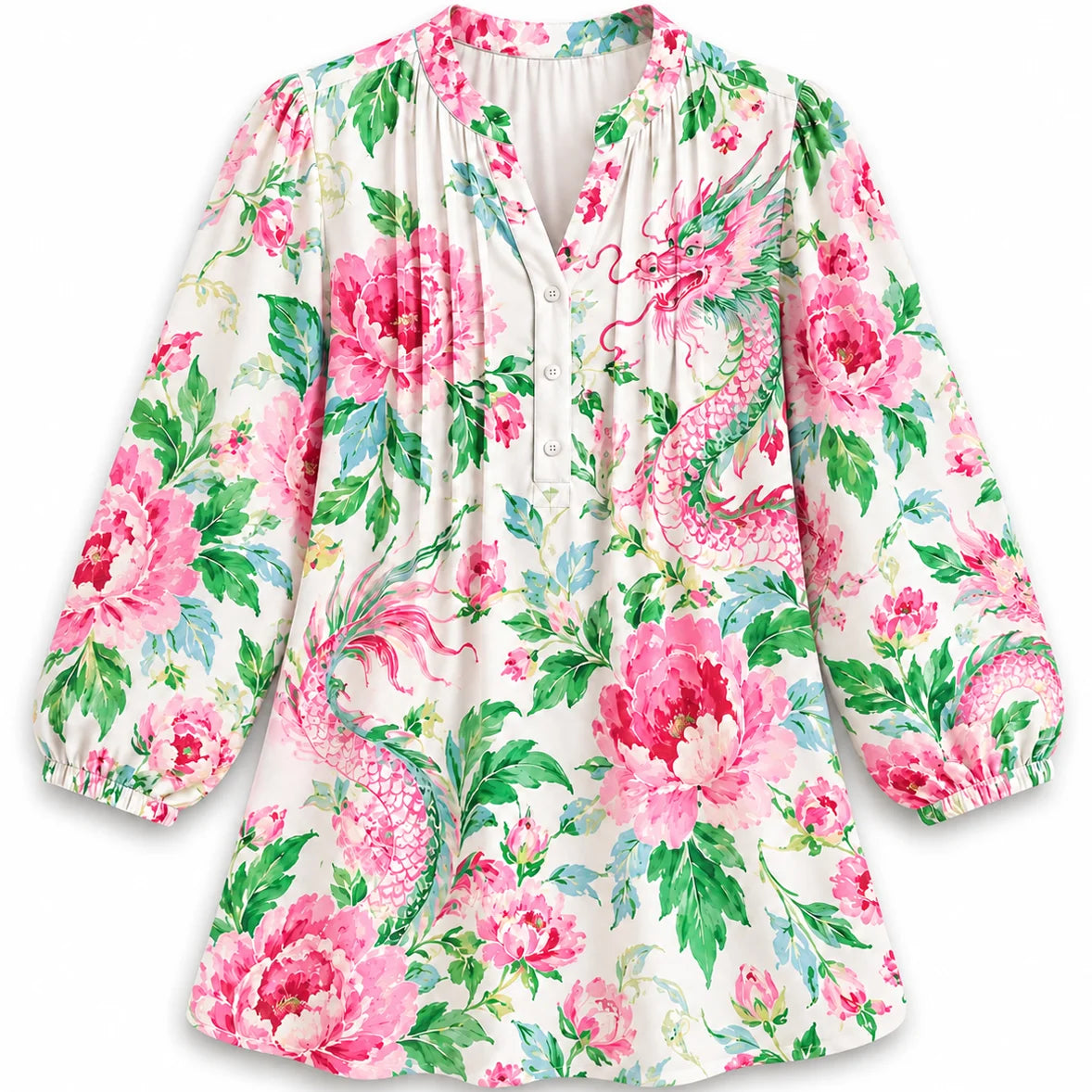 The Rose Dragon Blouse
