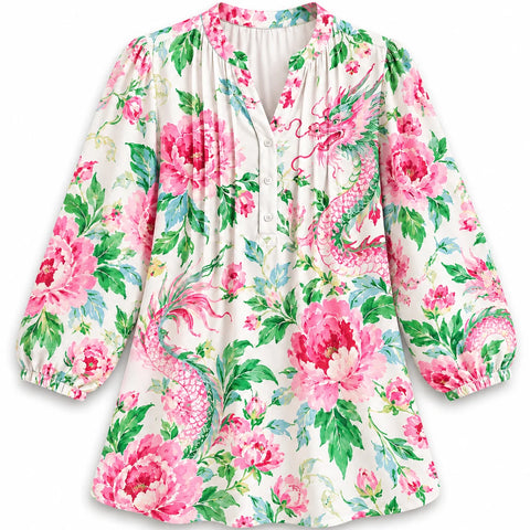 The Rose Dragon Blouse