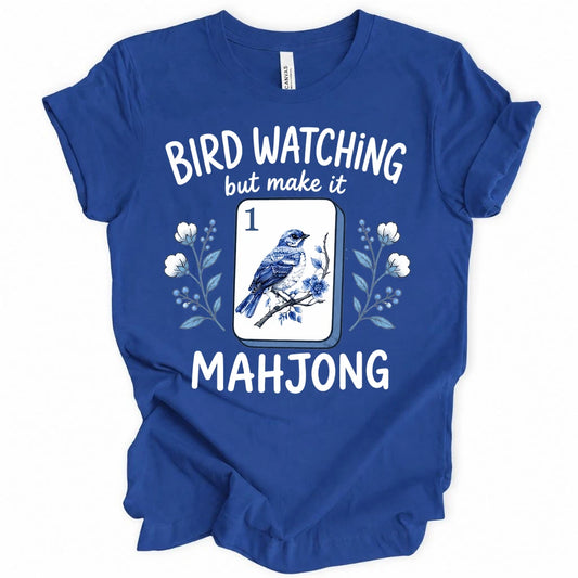 Bird Watching Mahjong T-Shirt