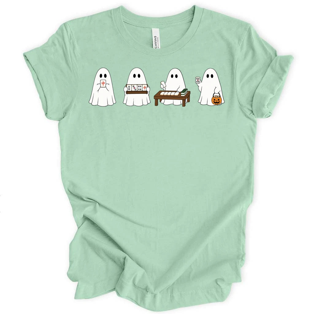 Ghost playing mahj T-Shirt