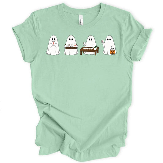Ghost playing mahj T-Shirt