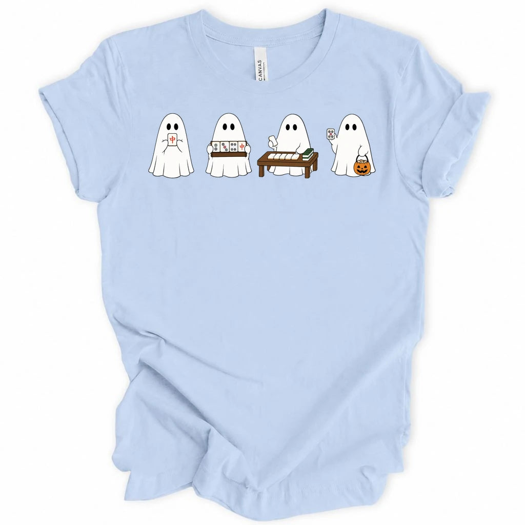 Ghost playing mahj T-Shirt