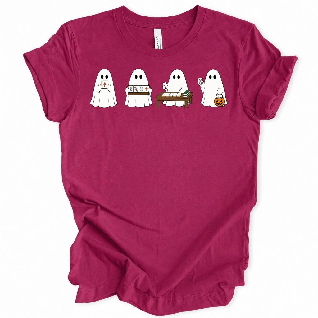 Ghost playing mahj T-Shirt
