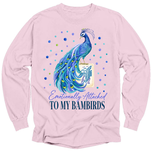 Emotionally attached to Bambirds Long Sleeve T-shirt