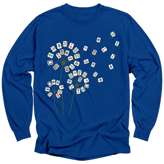 Blooming Mahjong Long Sleeve T-Shirt
