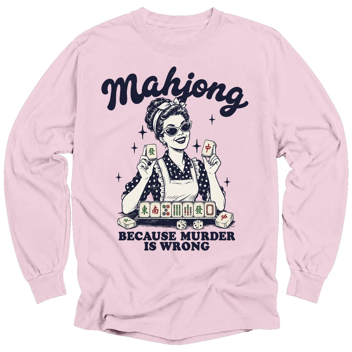 Because Murder Is Wrong Long Sleeve T-shirt