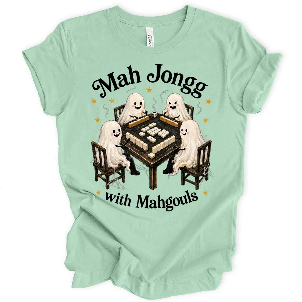Mahjong with Mahgouls T-Shirt