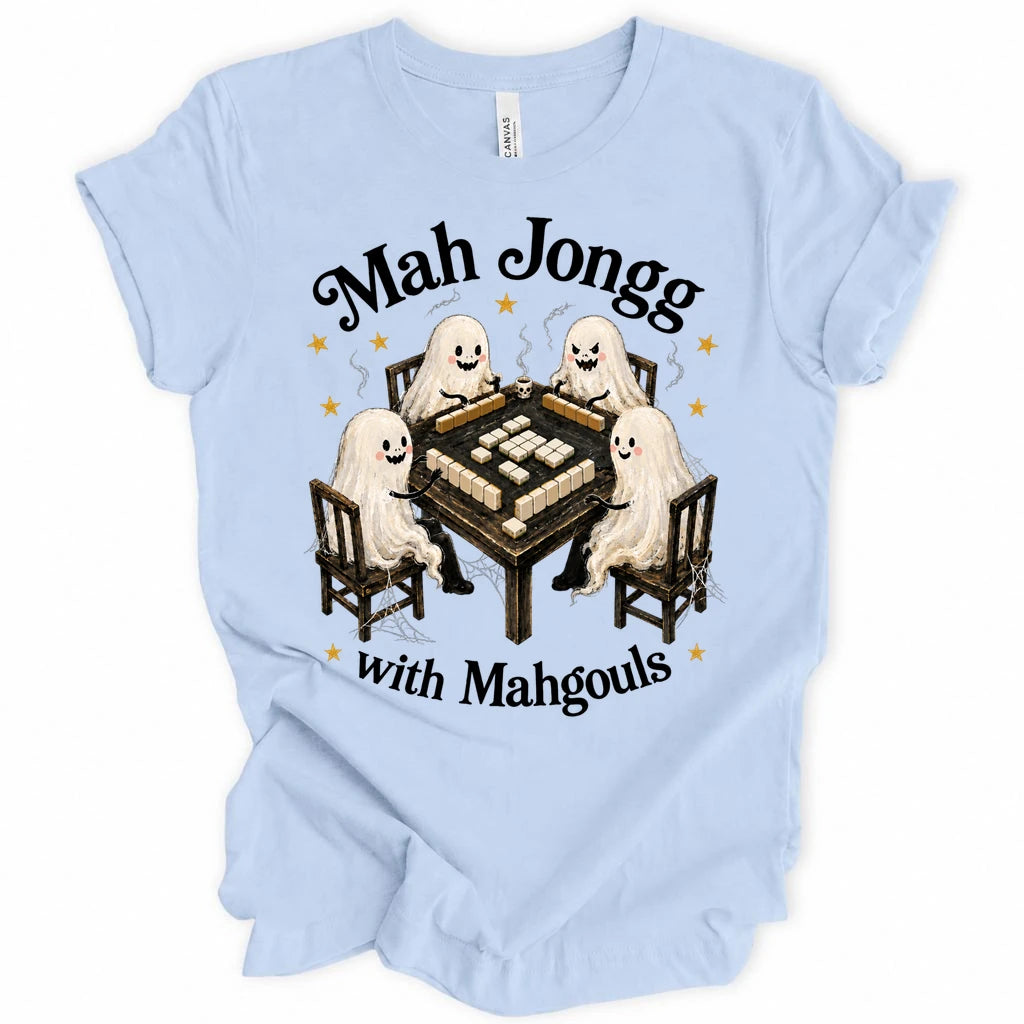 Mahjong with Mahgouls T-Shirt