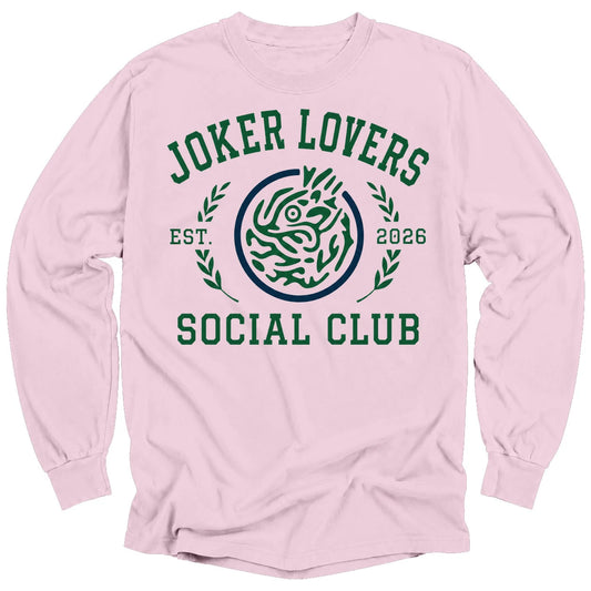 Joker Lover Social Club Long Sleeve T-Shirt