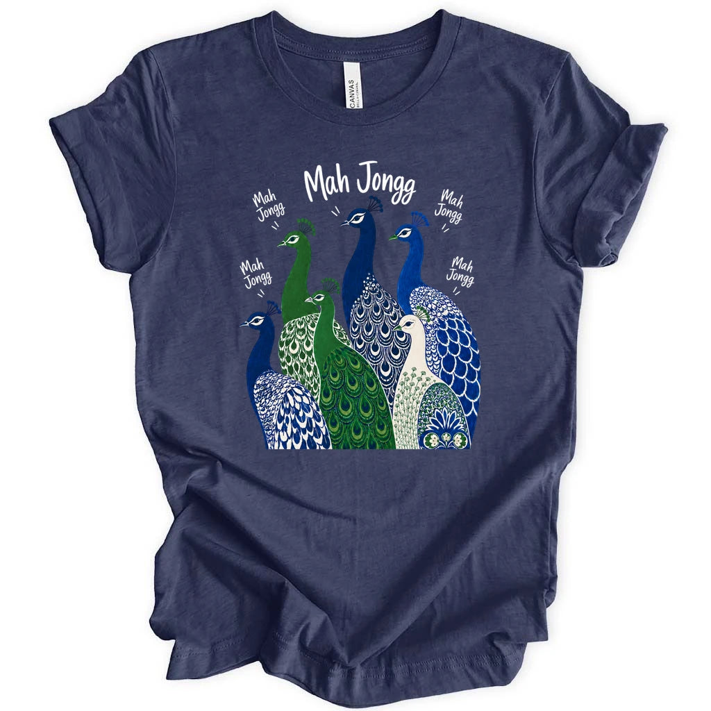 Mah Jongg Peacock T-Shirt