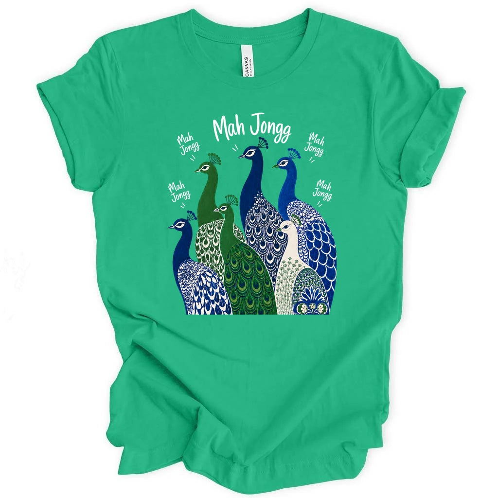 Mah Jongg Peacock T-Shirt