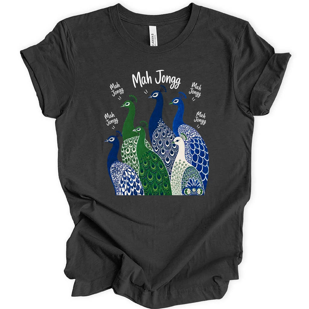 Mah Jongg Peacock T-Shirt