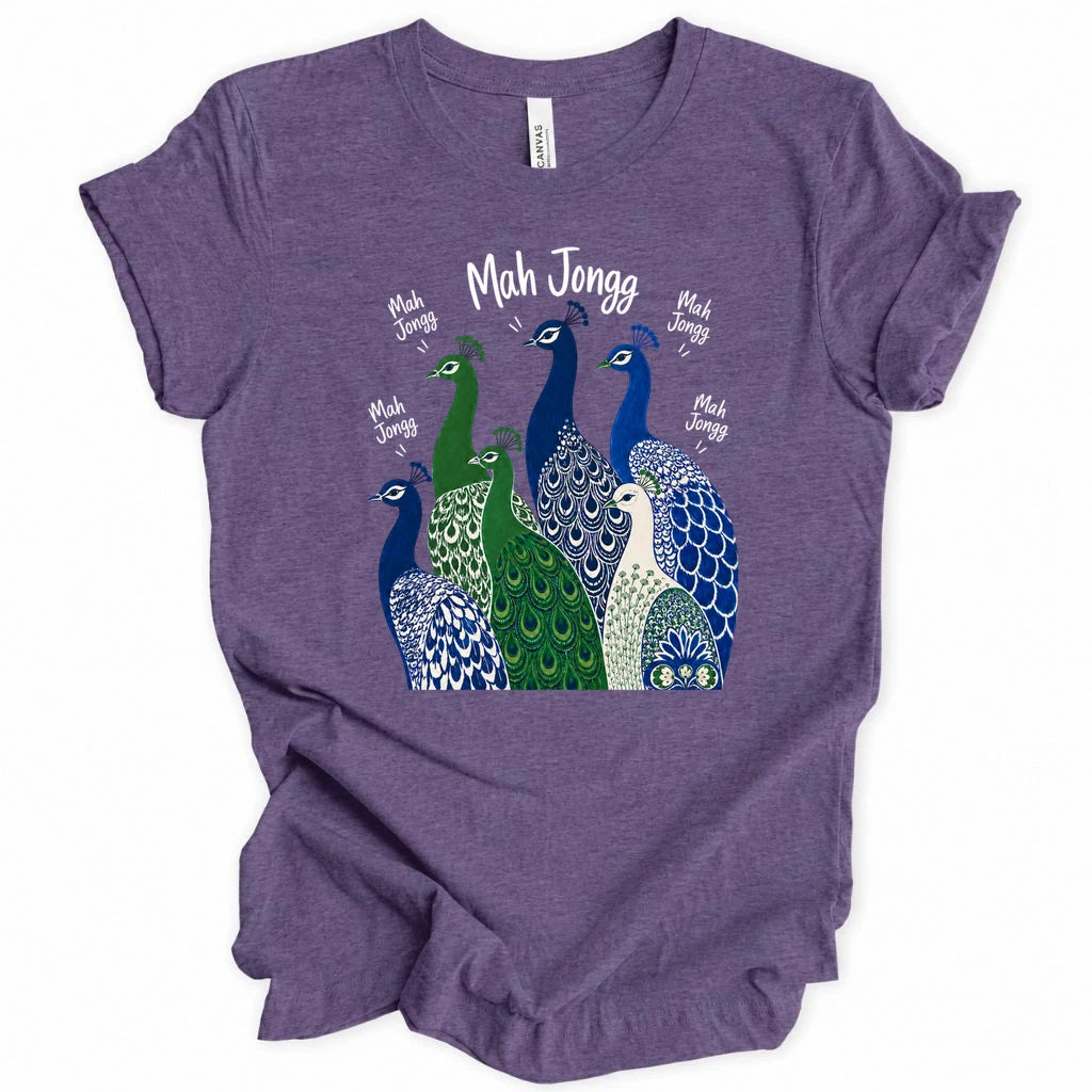 Mah Jongg Peacock T-Shirt