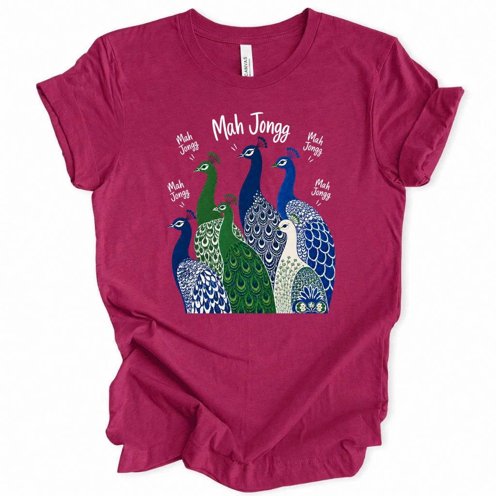 Mah Jongg Peacock T-Shirt