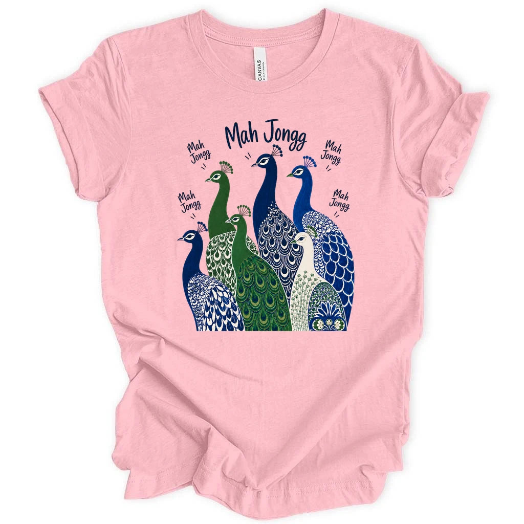 Mah Jongg Peacock T-Shirt