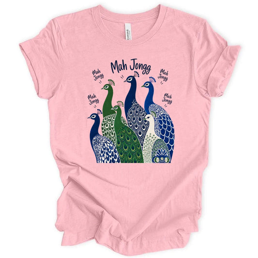 Mah Jongg Peacock T-Shirt