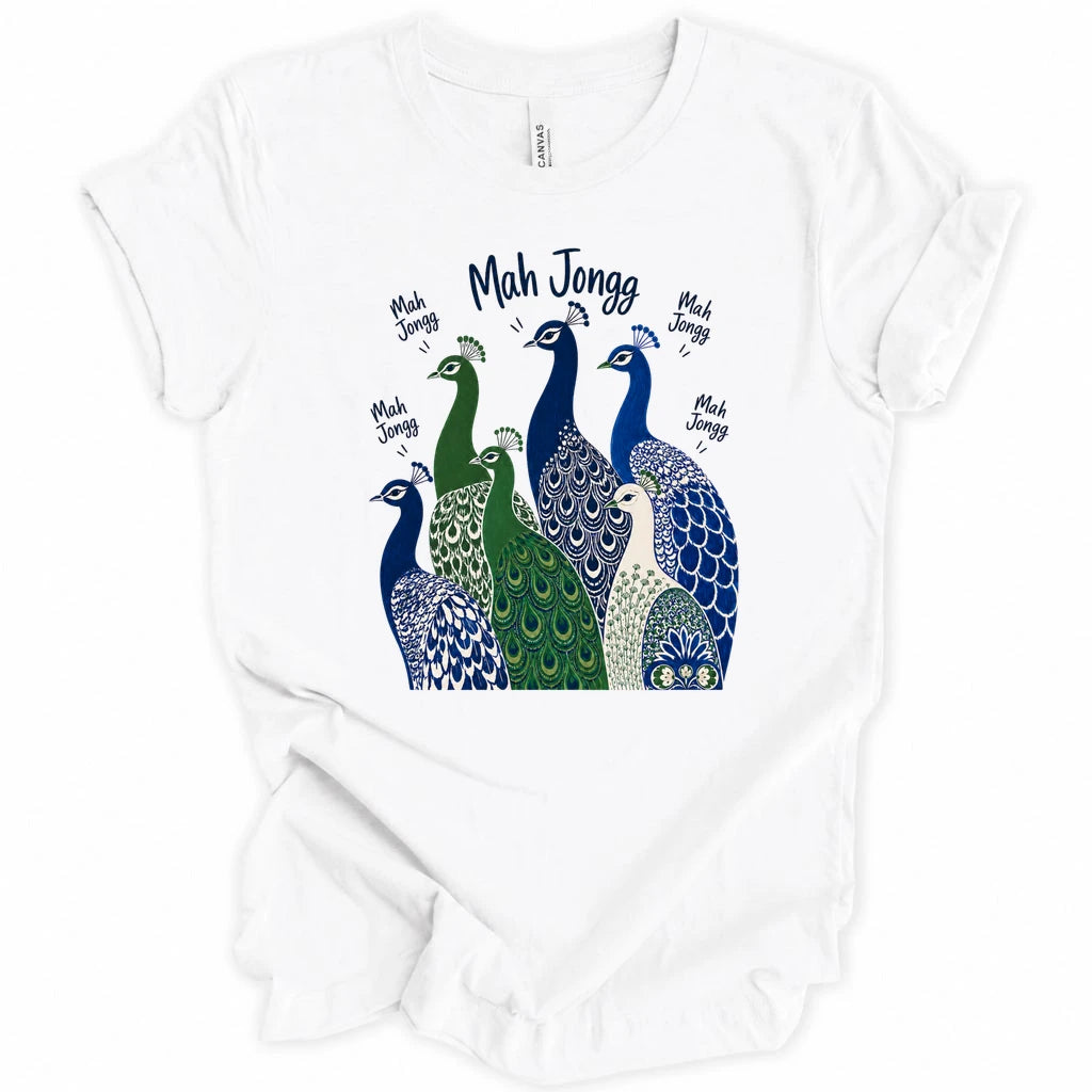 Mah Jongg Peacock T-Shirt