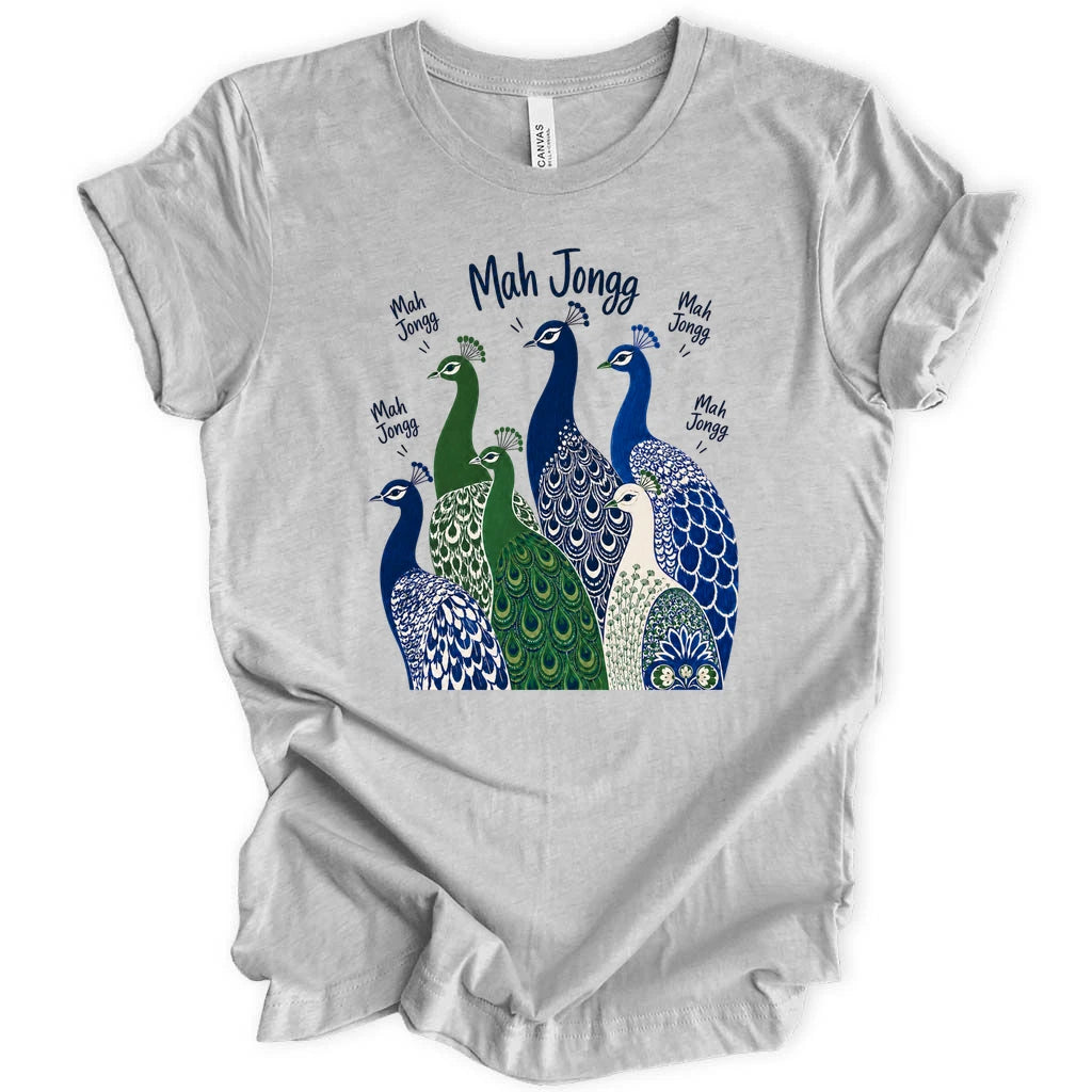 Mah Jongg Peacock T-Shirt