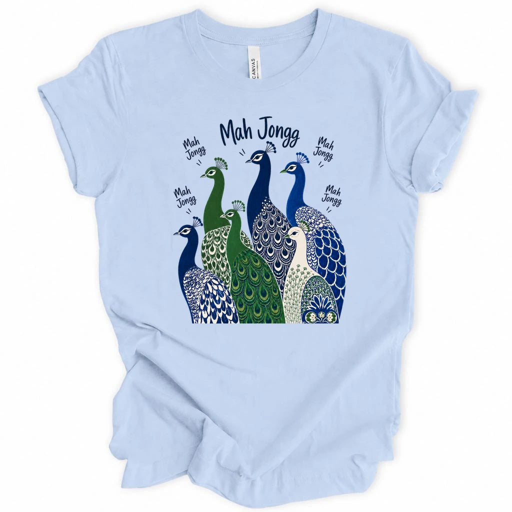 Mah Jongg Peacock T-Shirt