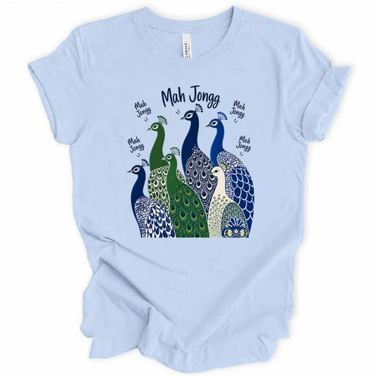 Mah Jongg Peacock T-Shirt