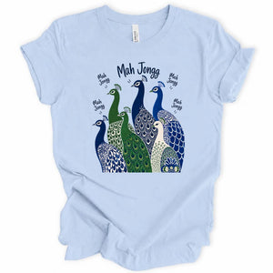 Mah Jongg Peacock T-Shirt