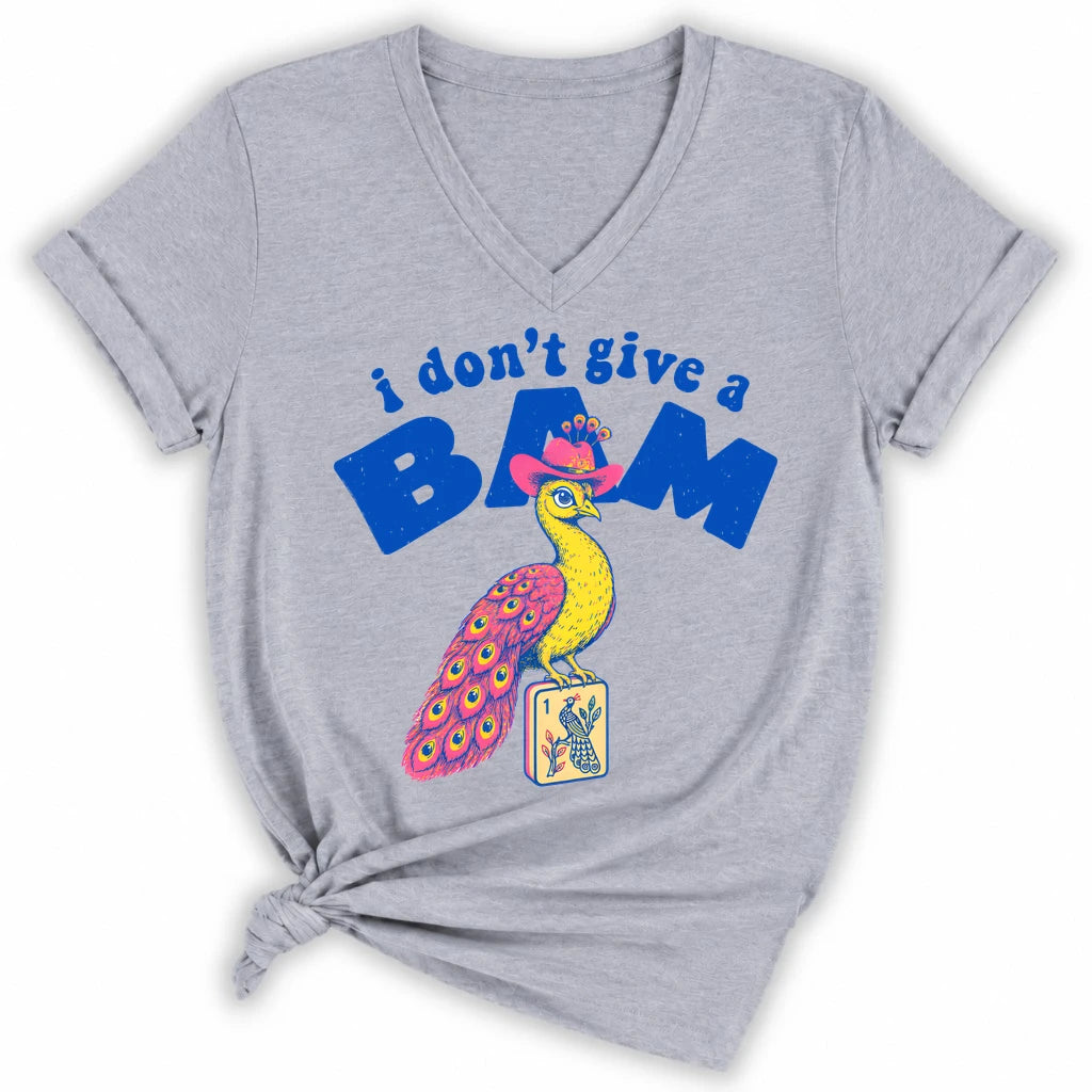 I Don’t Give A Bam Lady V-neck