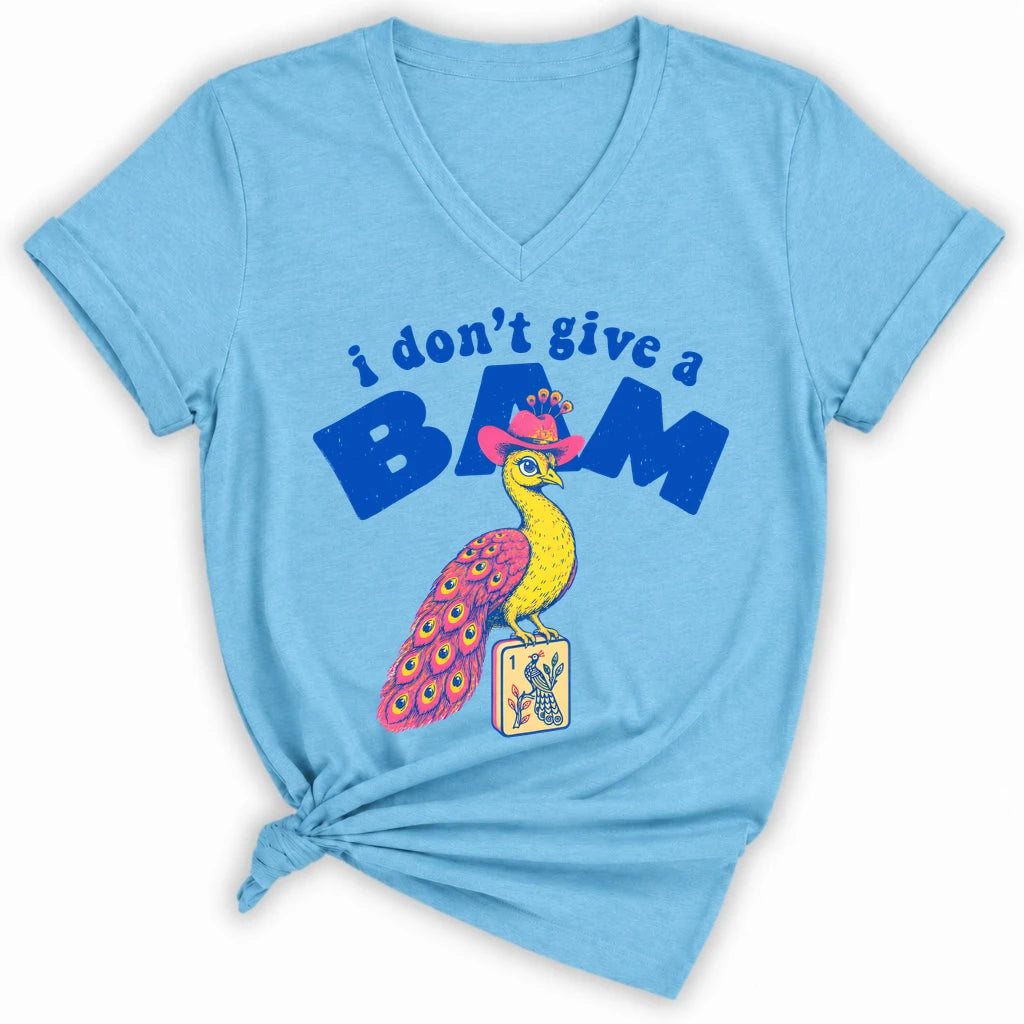 I Don’t Give A Bam Lady V-neck