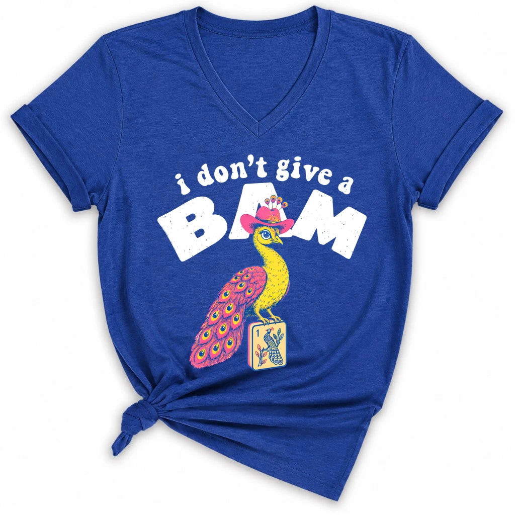 I Don’t Give A Bam Lady V-neck