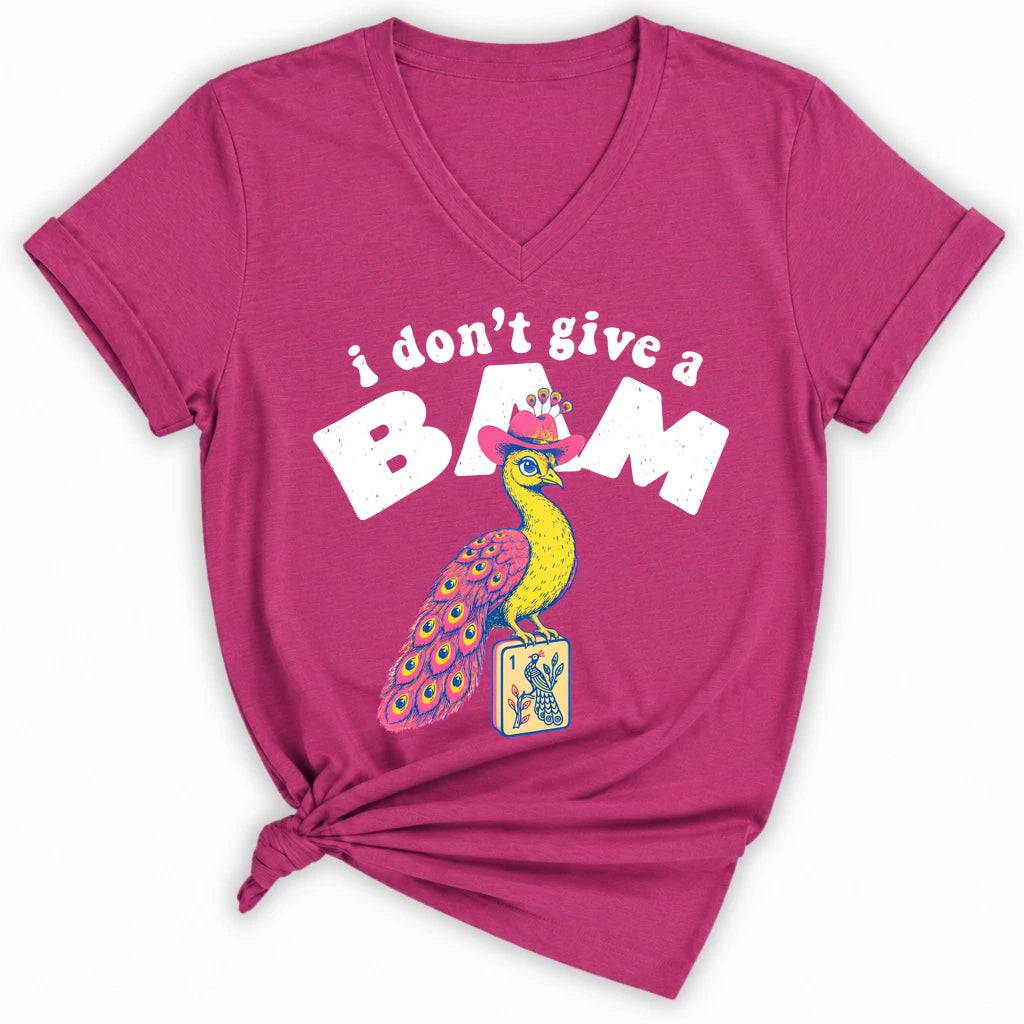 I Don’t Give A Bam Lady V-neck