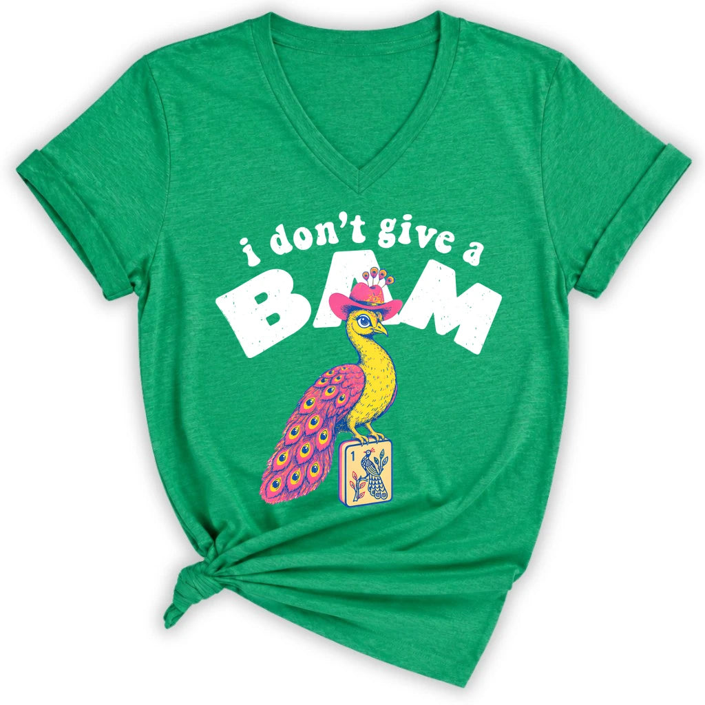 I Don’t Give A Bam Lady V-neck