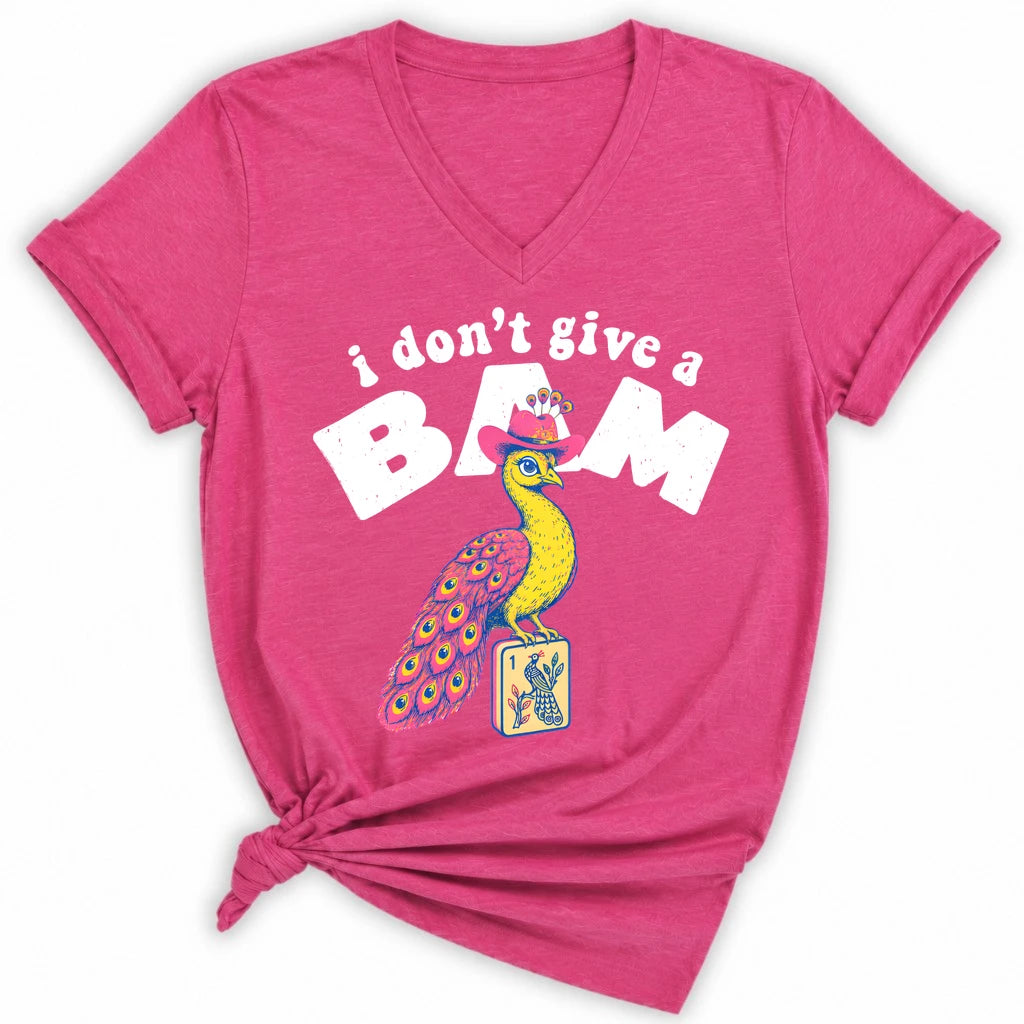 I Don’t Give A Bam Lady V-neck