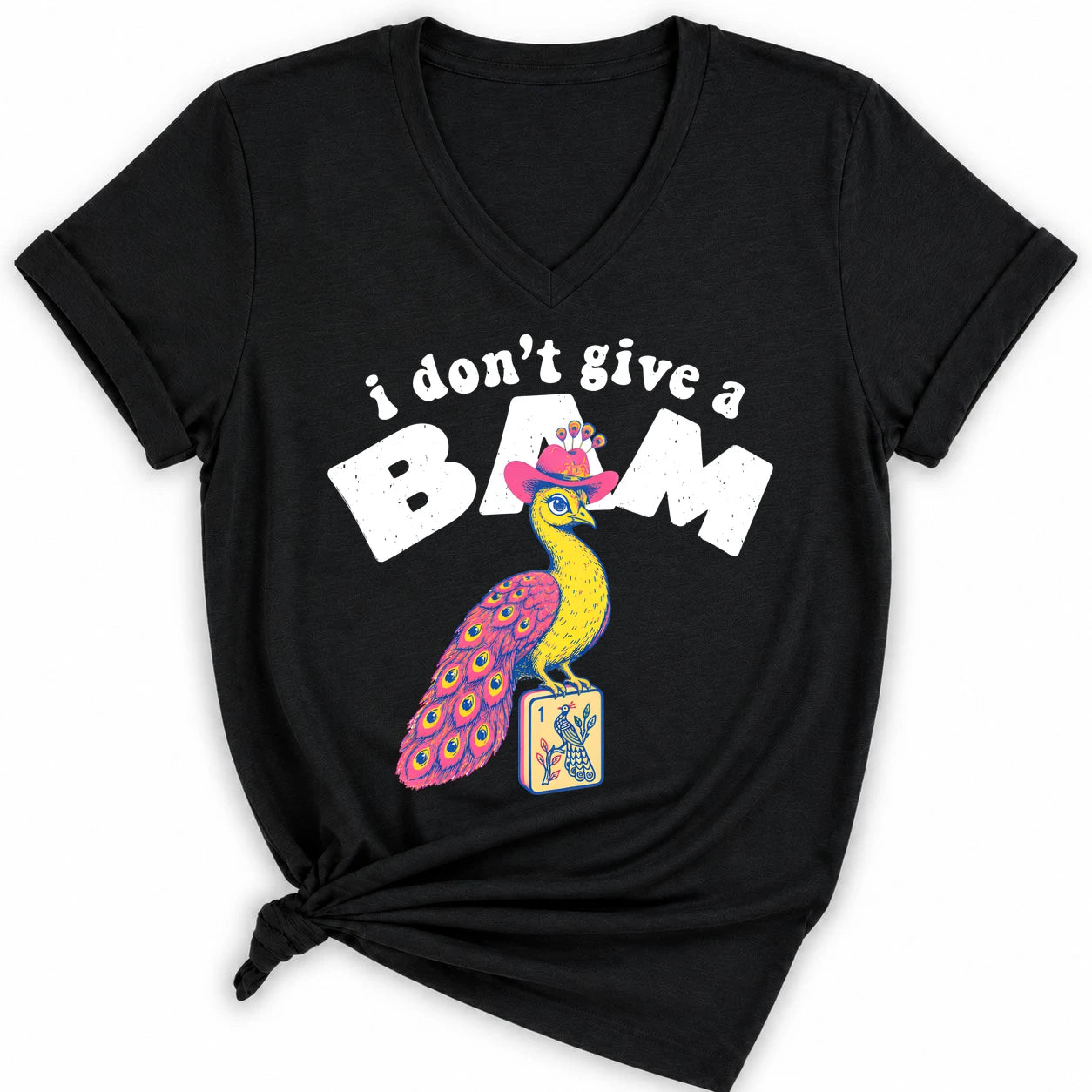 I Don’t Give A Bam Lady V-neck