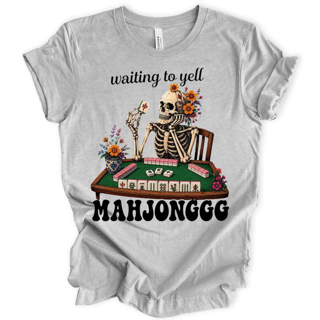 Waiting to Yell Mahjonggg T-Shirt