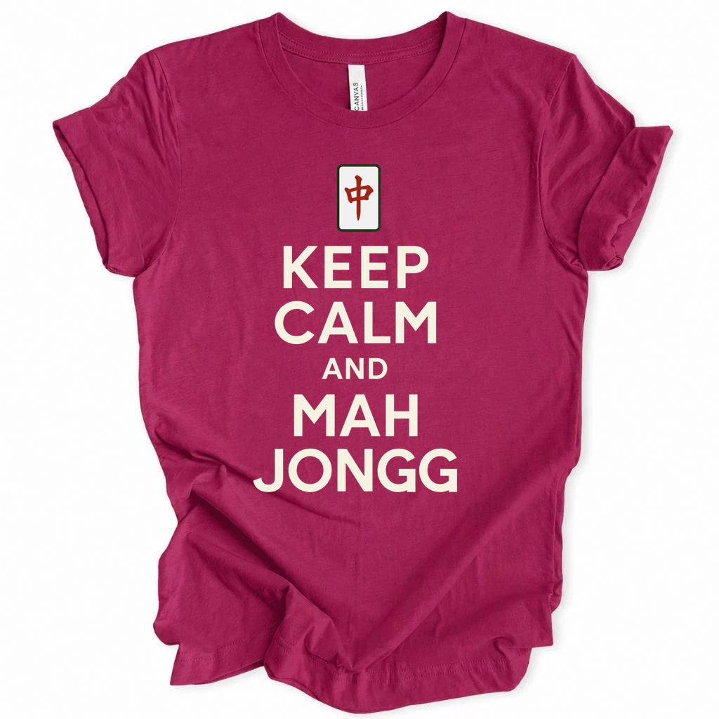 Keep Calm and Mah Jongg T-Shirt
