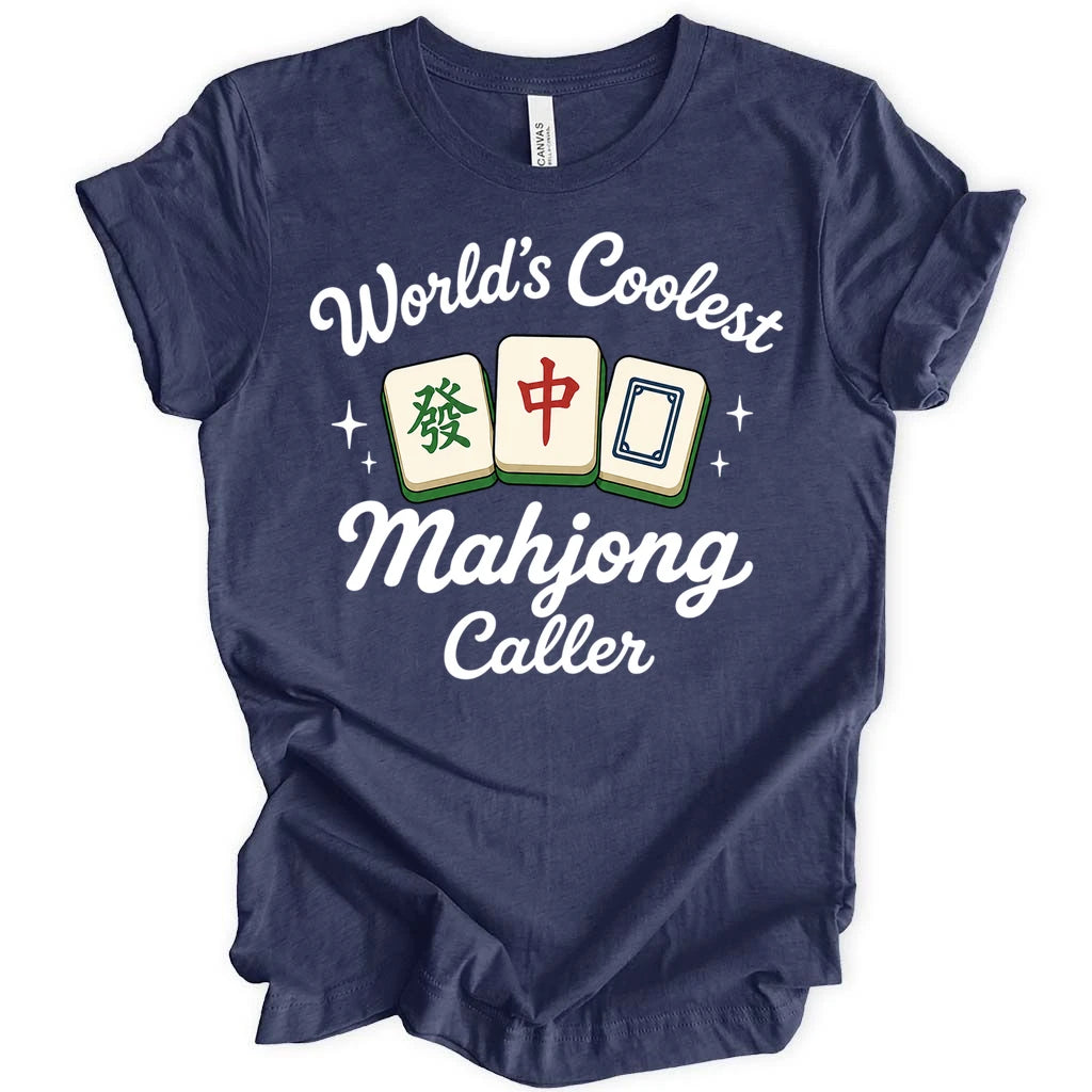 World's coolest mahjongg caller T-shirt