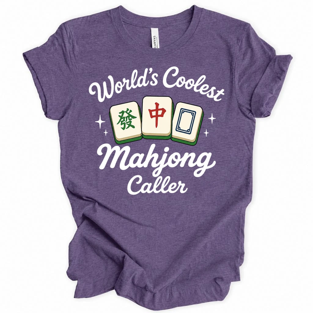 World's coolest mahjongg caller T-shirt