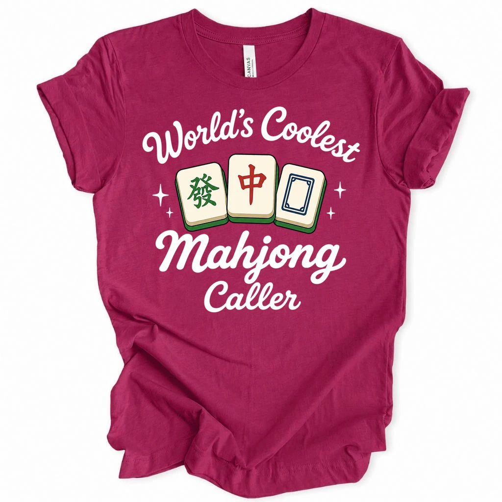 World's coolest mahjongg caller T-shirt
