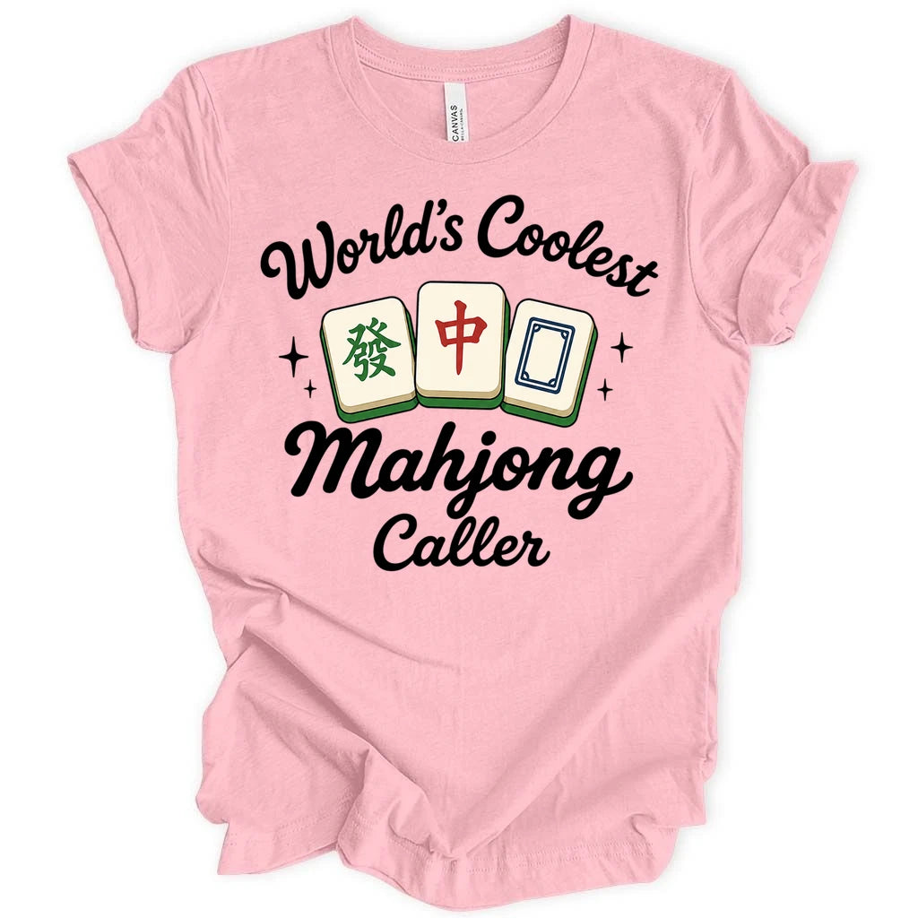 World's coolest mahjongg caller T-shirt
