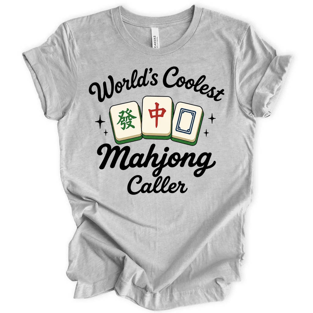 World's coolest mahjongg caller T-shirt