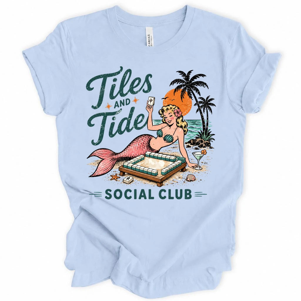 Tiles and Tide Social Clubs T-shirt